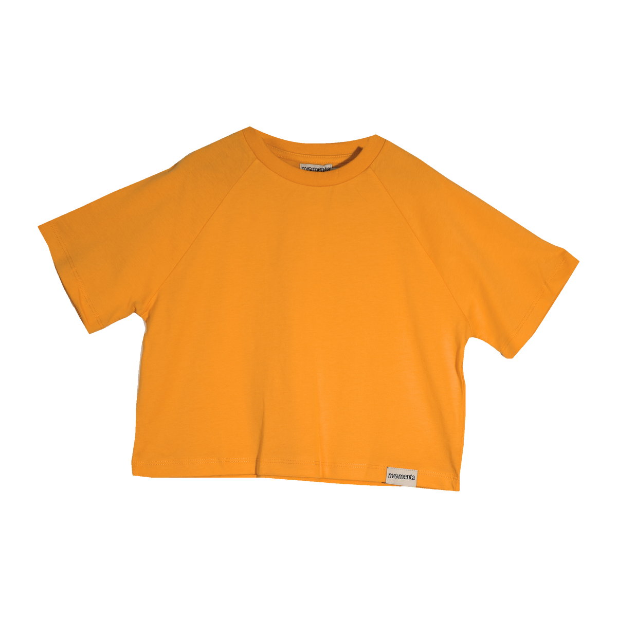 Daisy Oversized SS Tee in Mandarin, front view